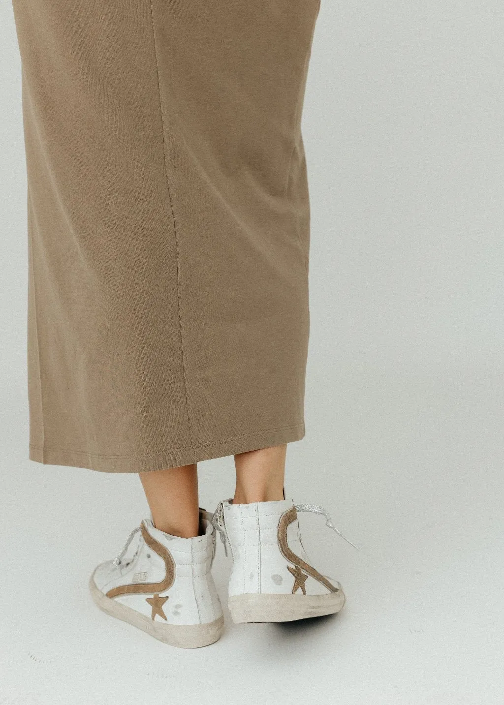 Golden Goose Deluxe Brand Slide Sneakers in White