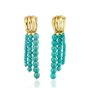 Grape Turquoise Earring