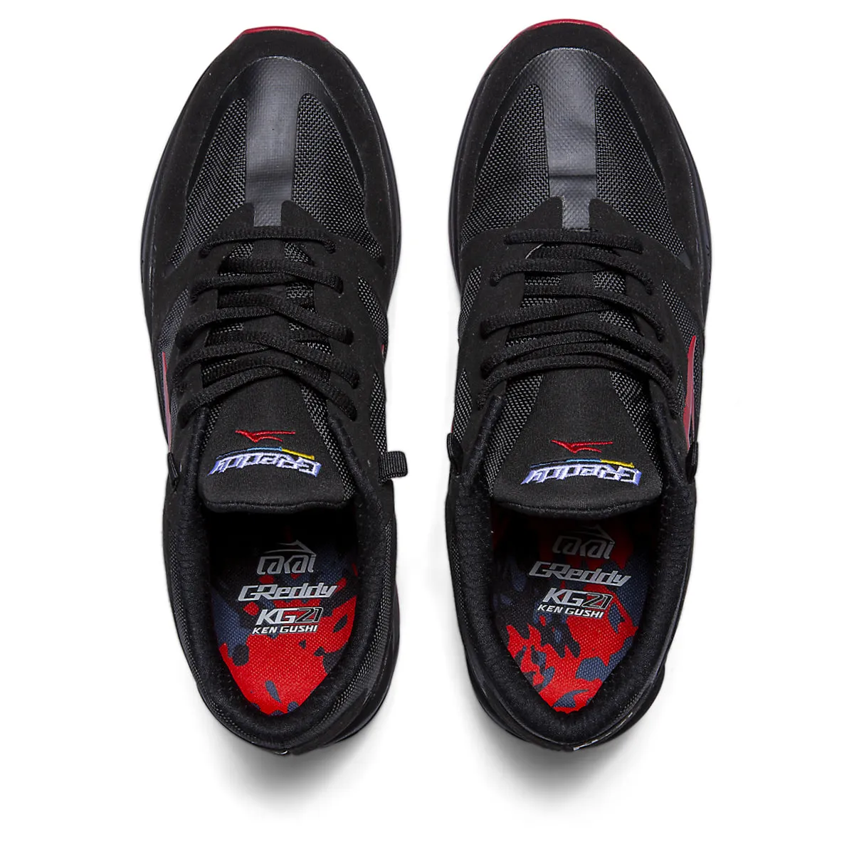 GReddy Evo 2.0 - Black/Red Suede