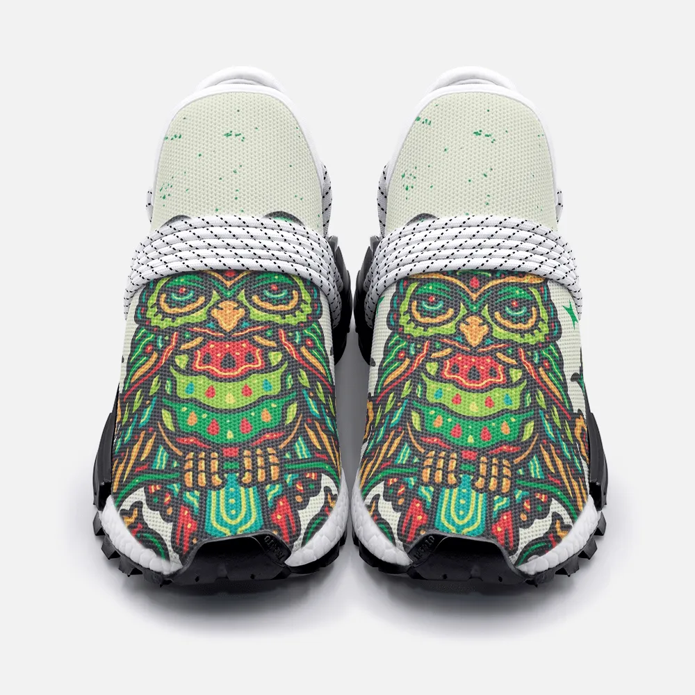 Green Owl Unisex Lightweight Custom shoes