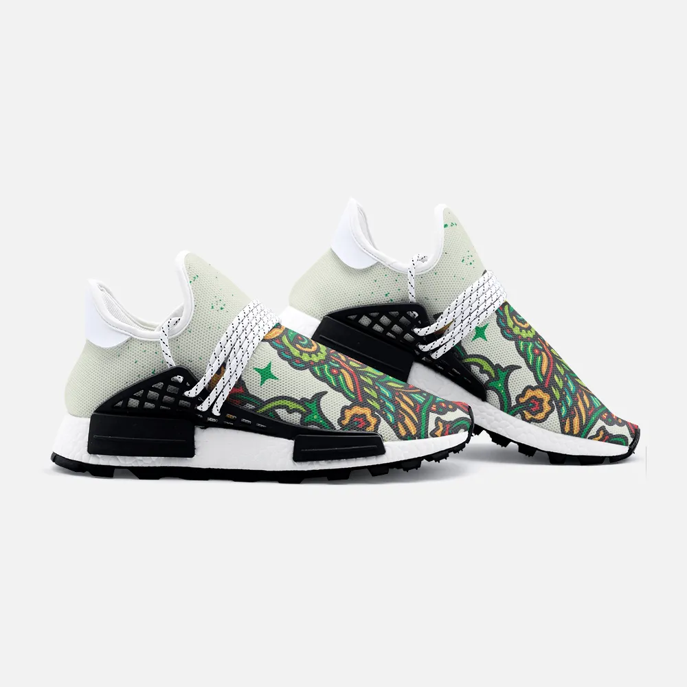 Green Owl Unisex Lightweight Custom shoes