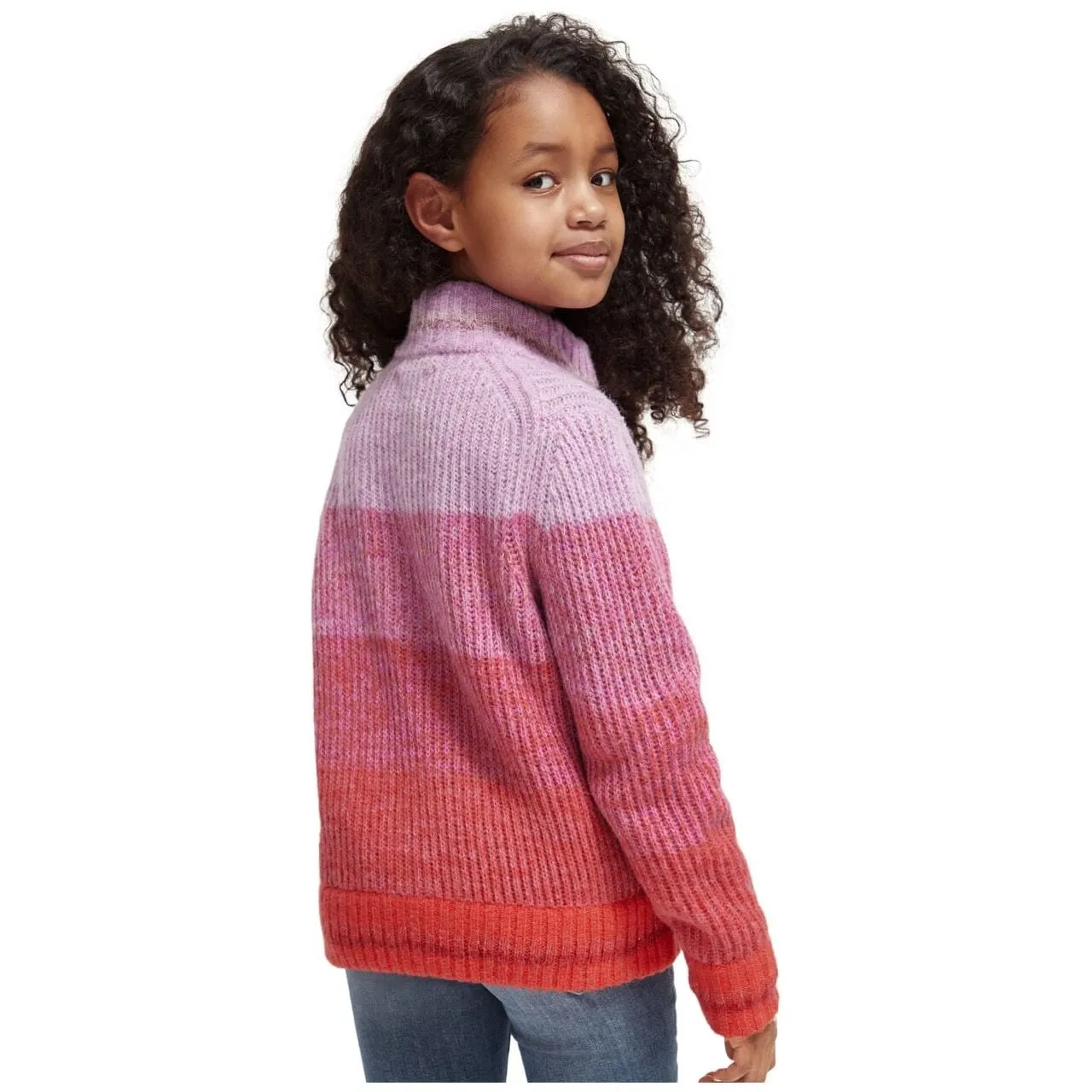 Half-Zip Gradient Pullover