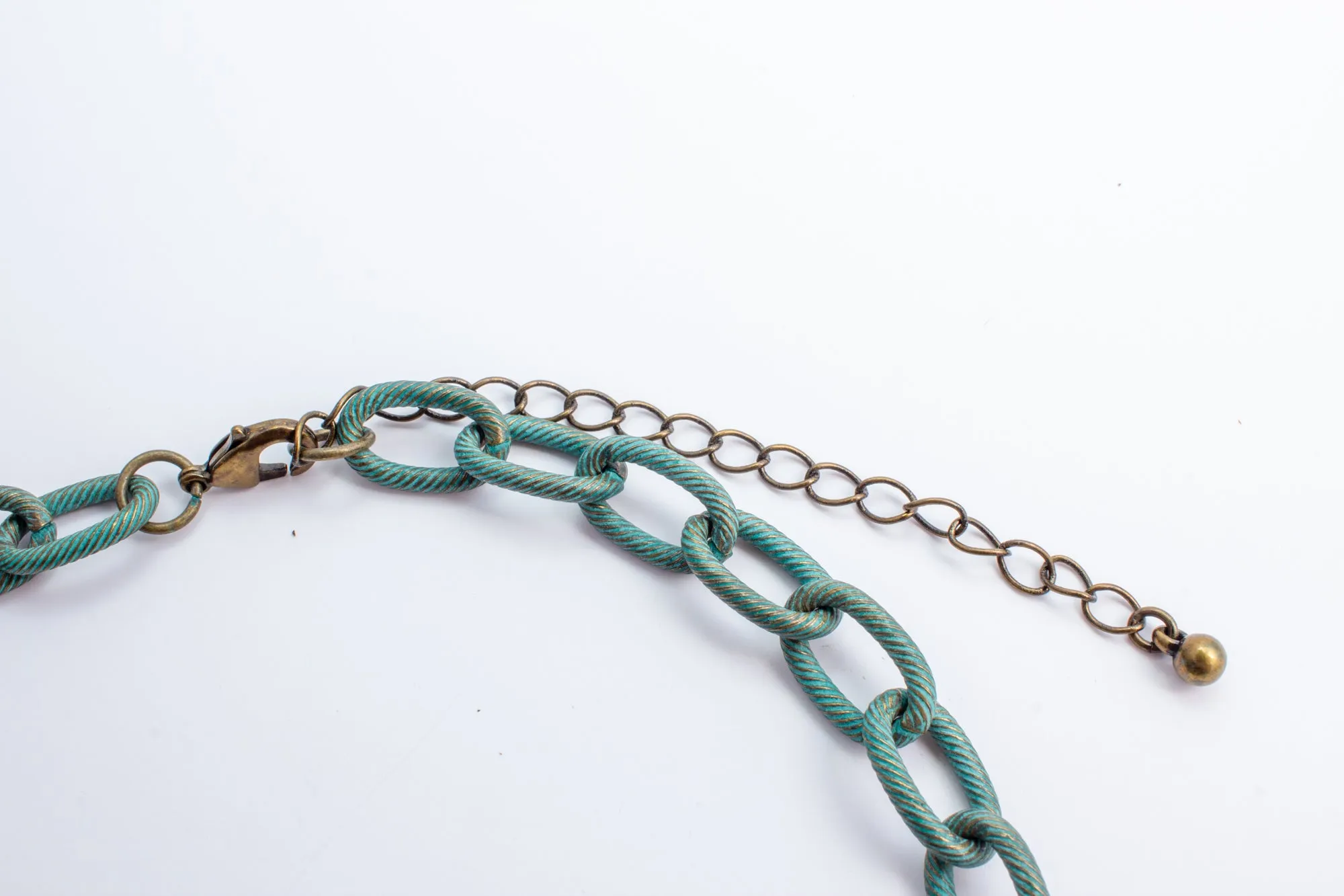 Handmade Birds Nest Pendant Necklace - 17" Chain