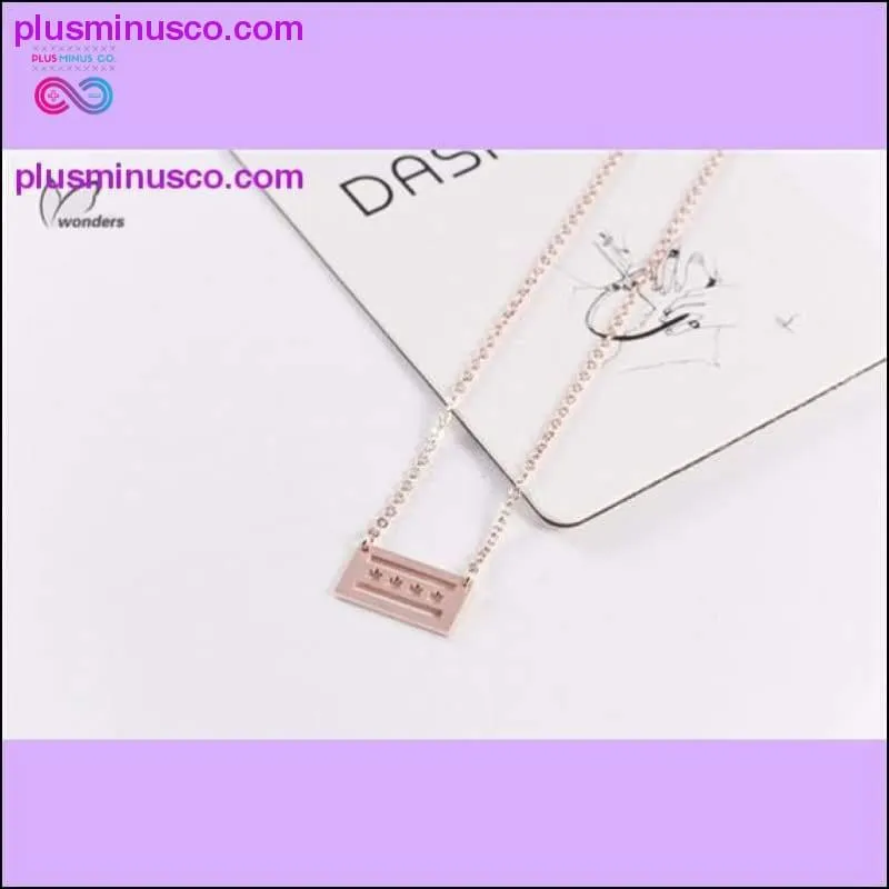 Handmade Brushed Metal Chicago Flag Necklace - Chicago State