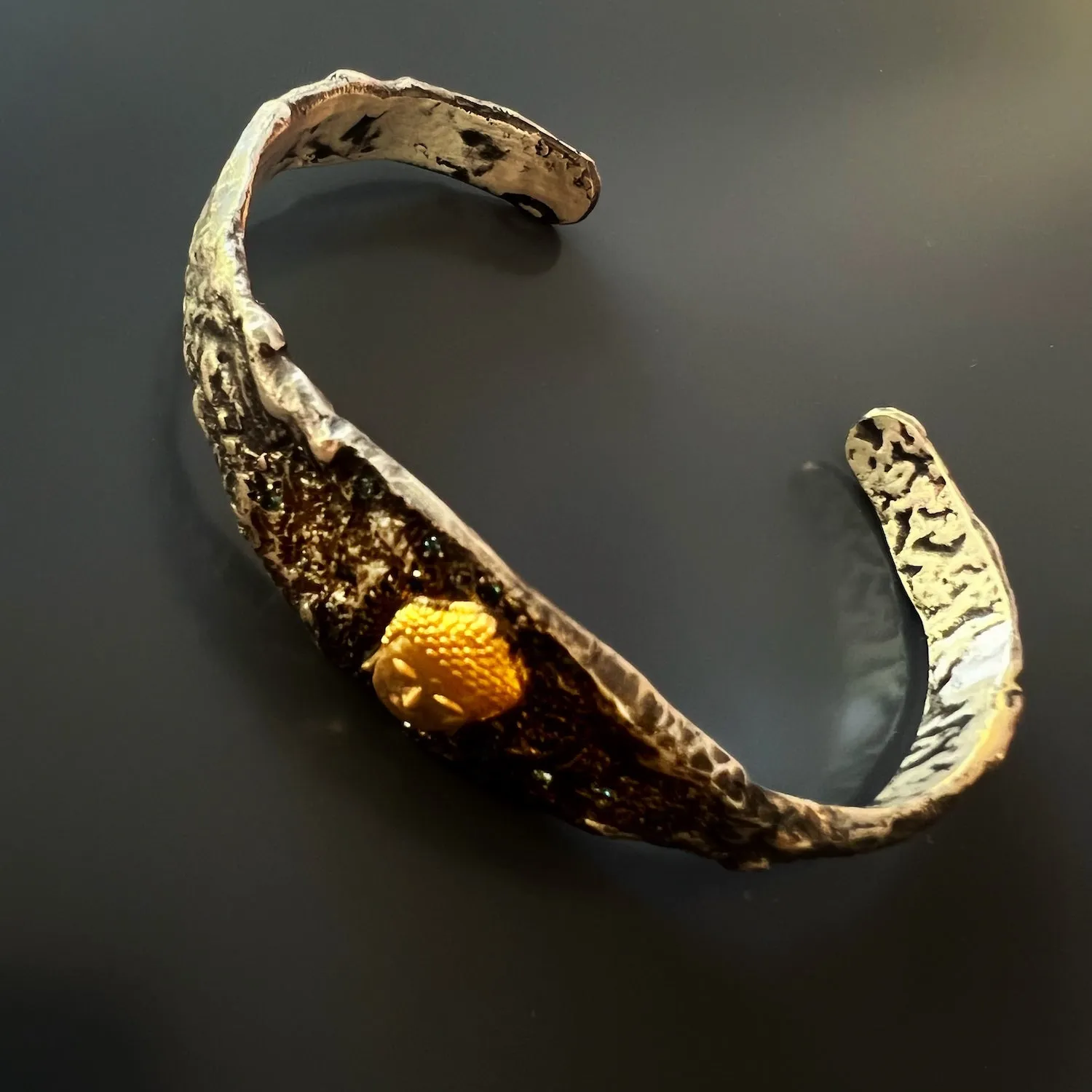 Handmade Buddha Bangle Bracelet