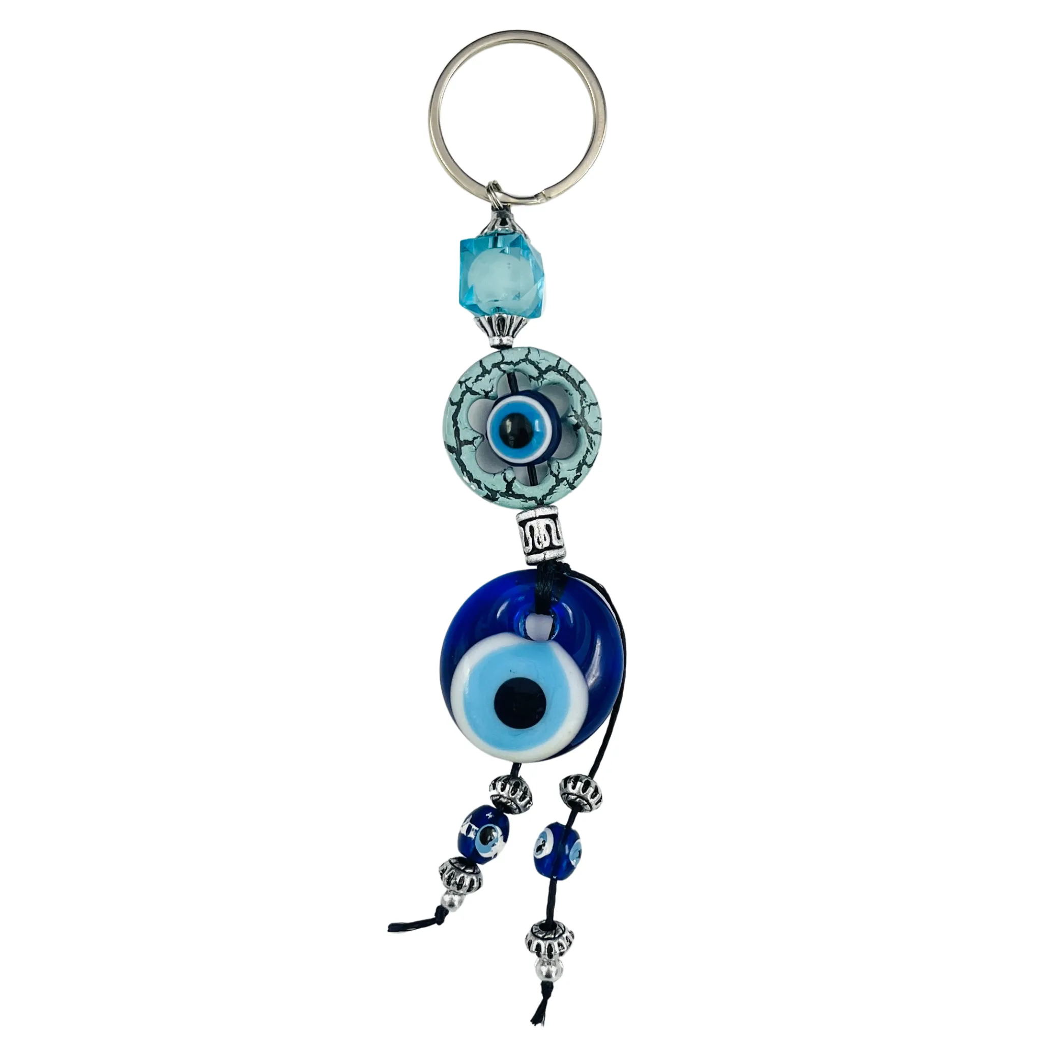 Handmade Evil Eye Beads Keychain