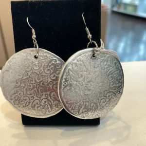 Handmade Large Dangling Earrings