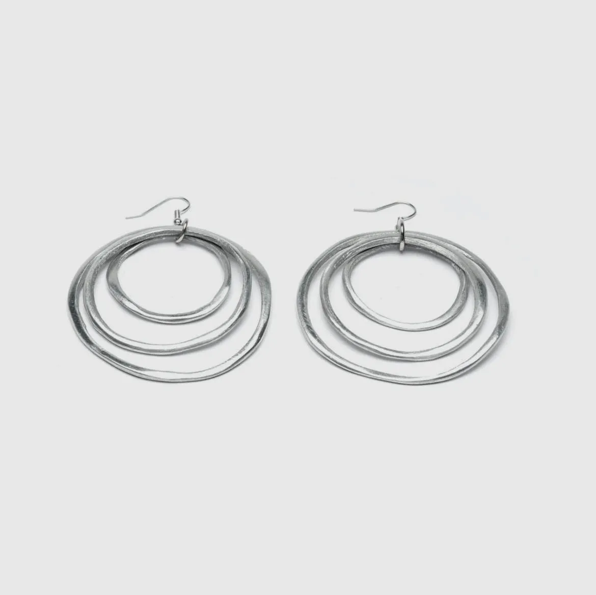 Handmade Large Dangling Earrings