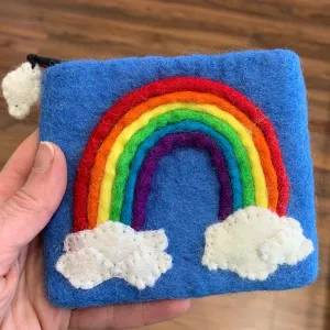 Handmade Wool Coin Purses