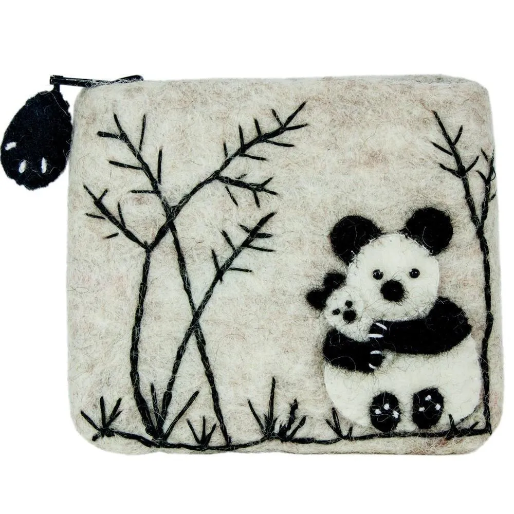 Handmade Wool Coin Purses