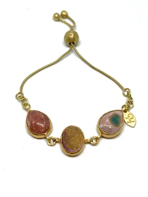 Heather Benjamin 3 Stone Bracelet