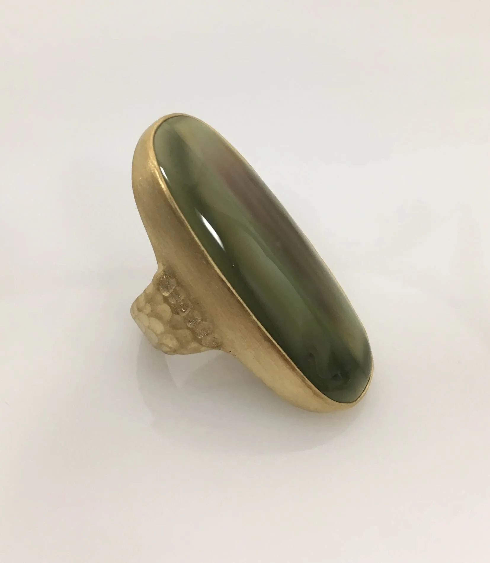 Heather Benjamin Imperial Jasper Slice of Heaven Ring