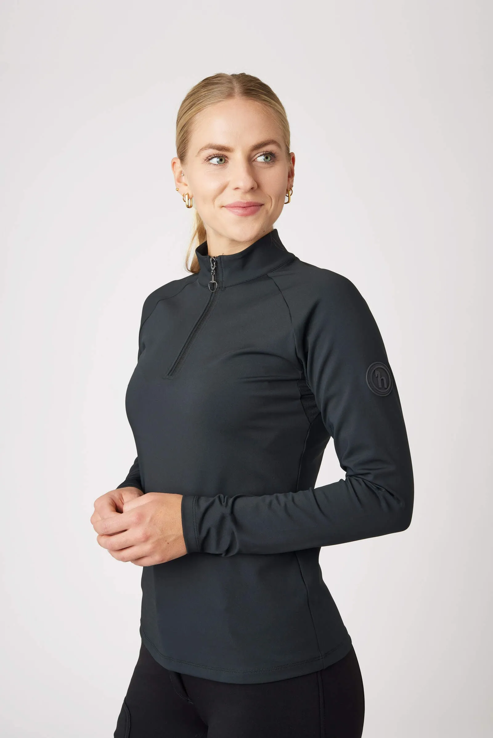 Horze Karla Training Shirt Caviar Black