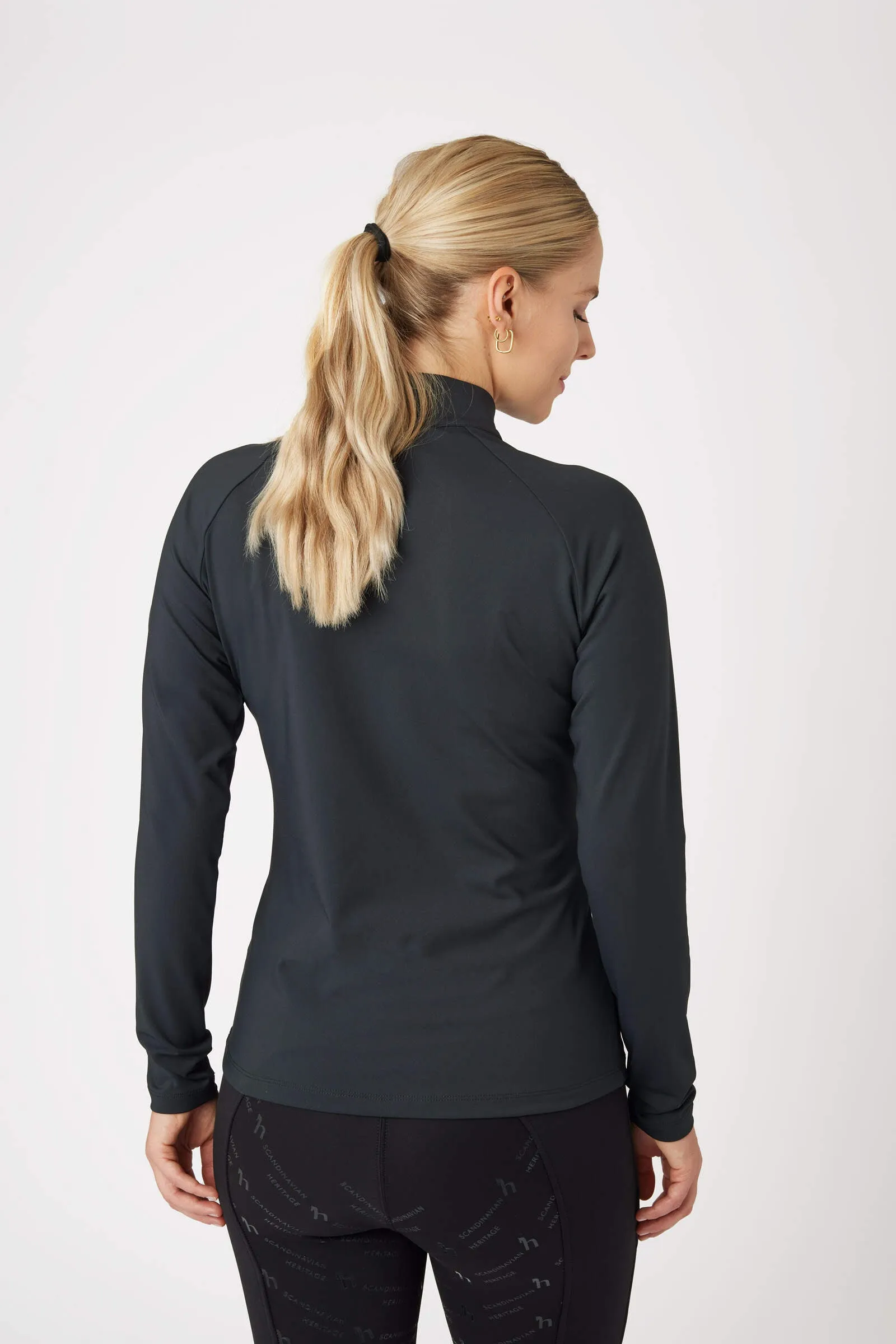 Horze Karla Training Shirt Caviar Black