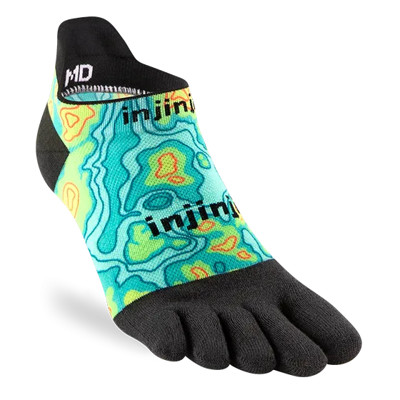 Injinji Artist Designed Womens Lightweight No-Show
