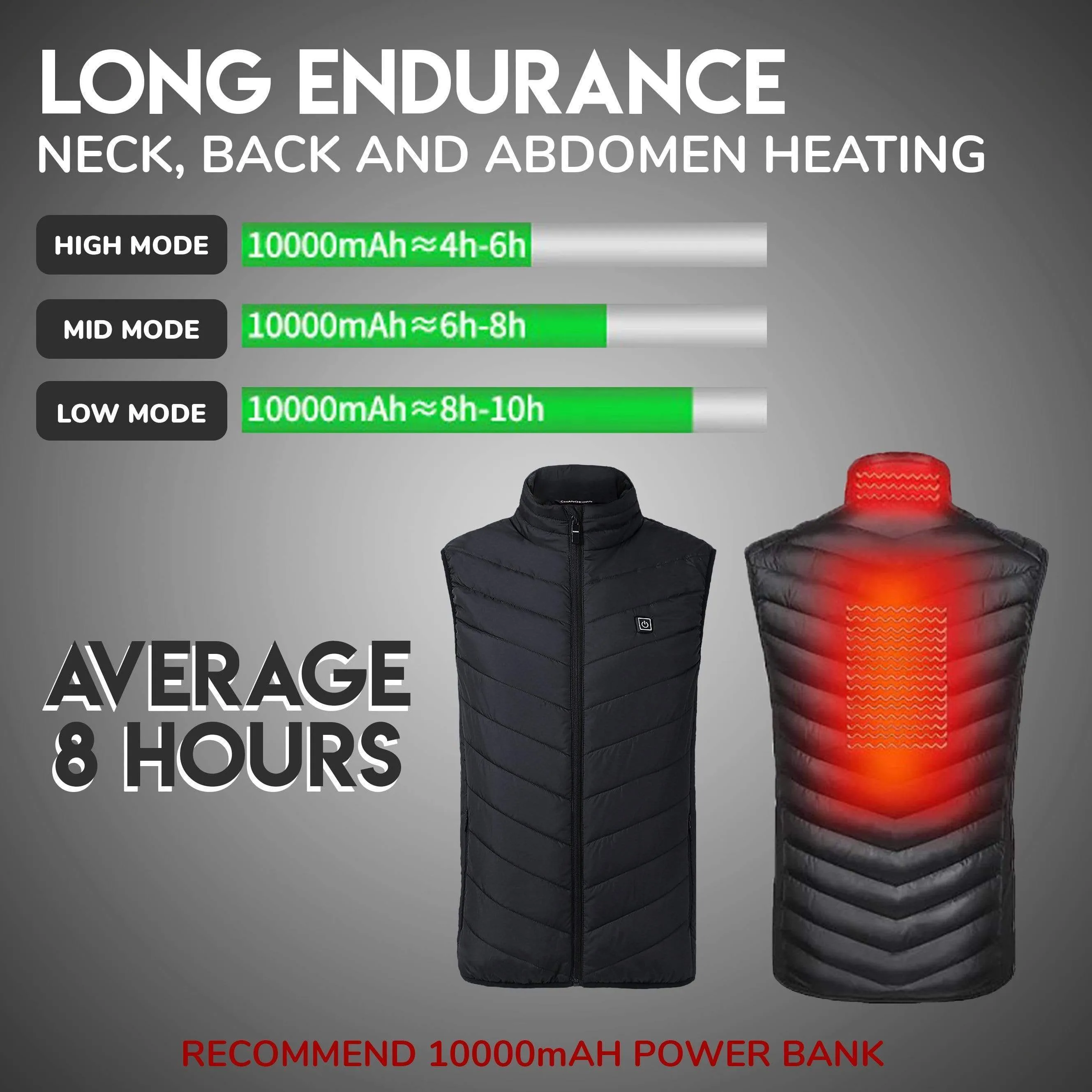 Instant Warmth Heating Vest