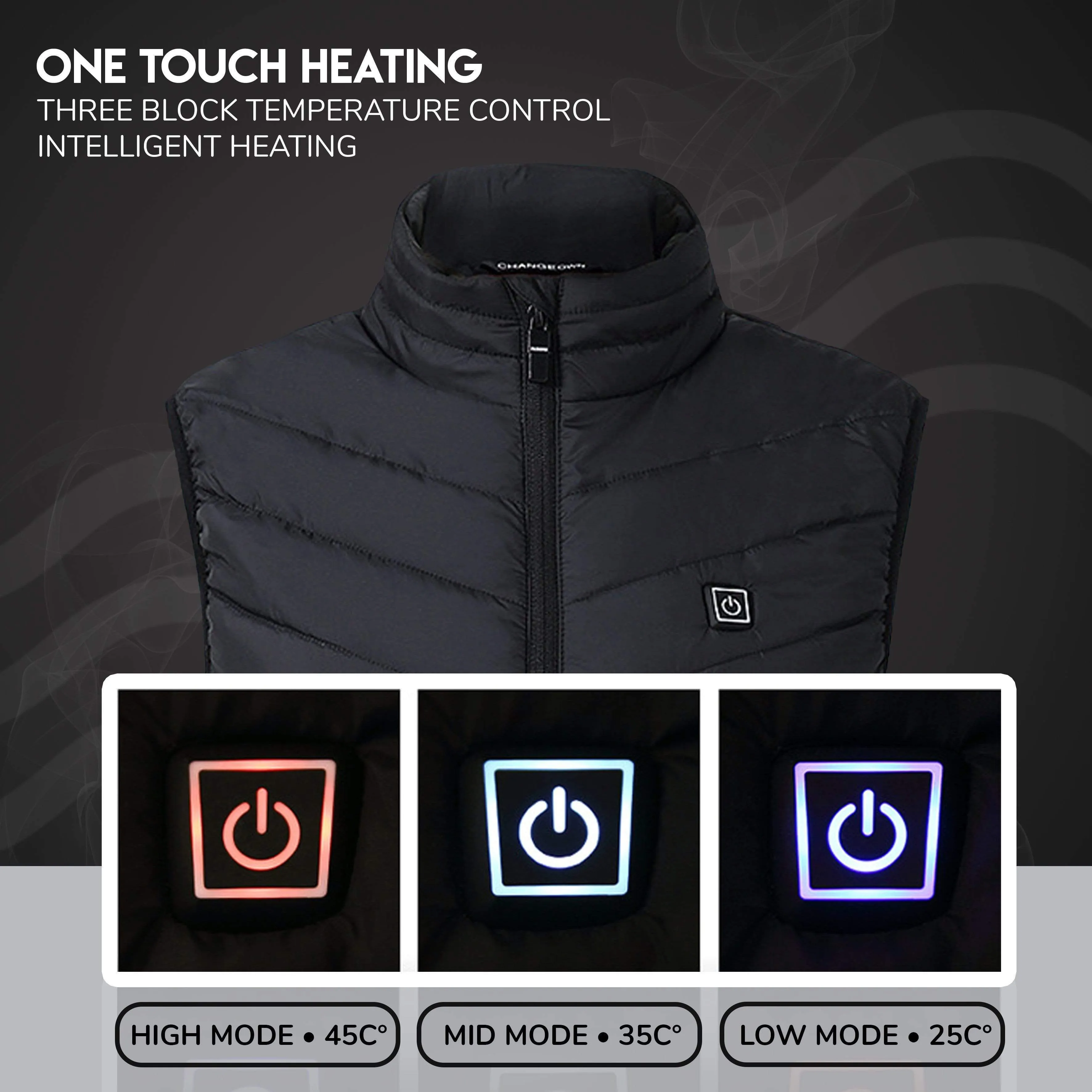 Instant Warmth Heating Vest