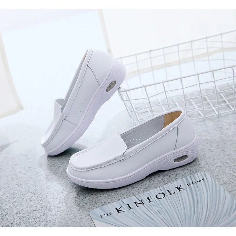 INSTOCK- Women's soft sole breathable anti-slip nurse shoes