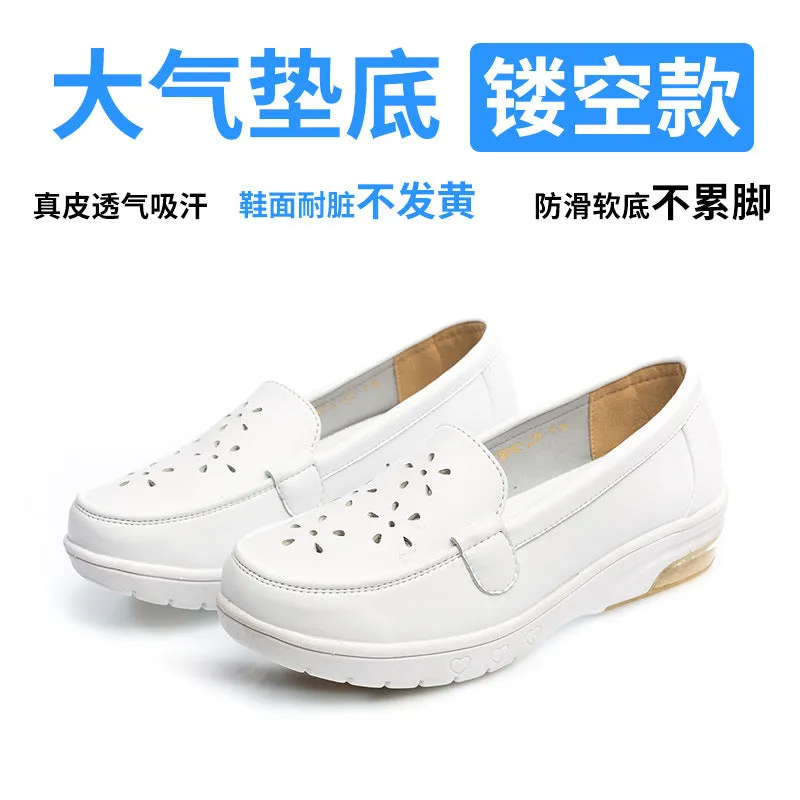 INSTOCK- Women's soft sole breathable anti-slip nurse shoes