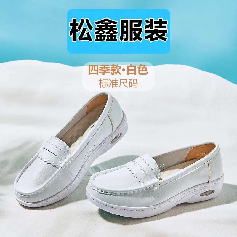 INSTOCK- Women's soft sole breathable anti-slip nurse shoes