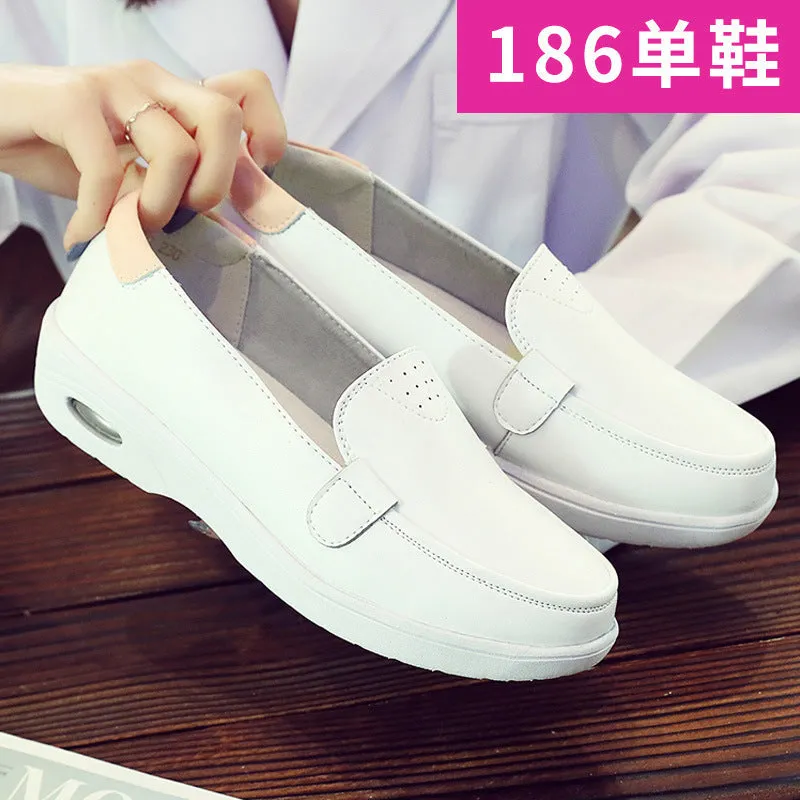 INSTOCK- Women's soft sole breathable anti-slip nurse shoes