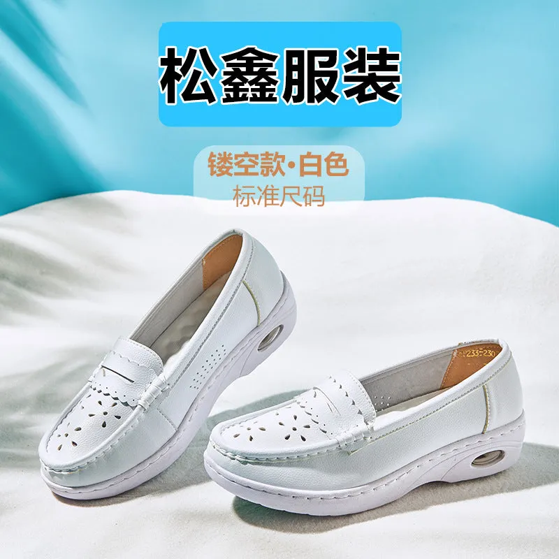 INSTOCK- Women's soft sole breathable anti-slip nurse shoes
