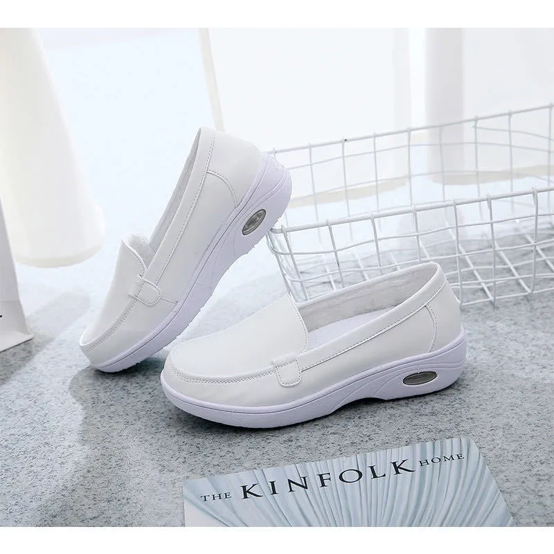 INSTOCK- Women's soft sole breathable anti-slip nurse shoes