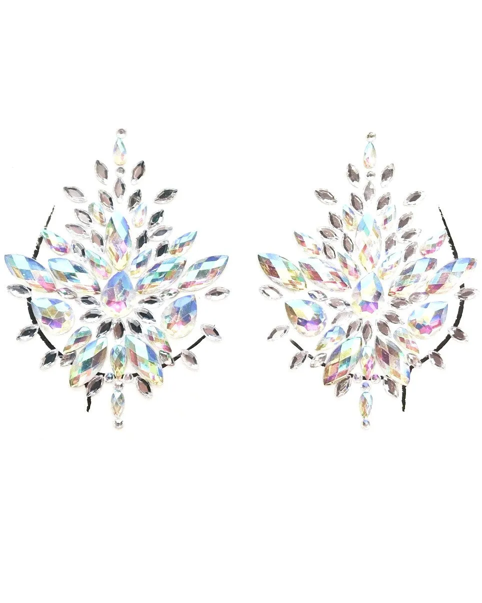 Iridescent Self-Adhesive Jewel Pasties