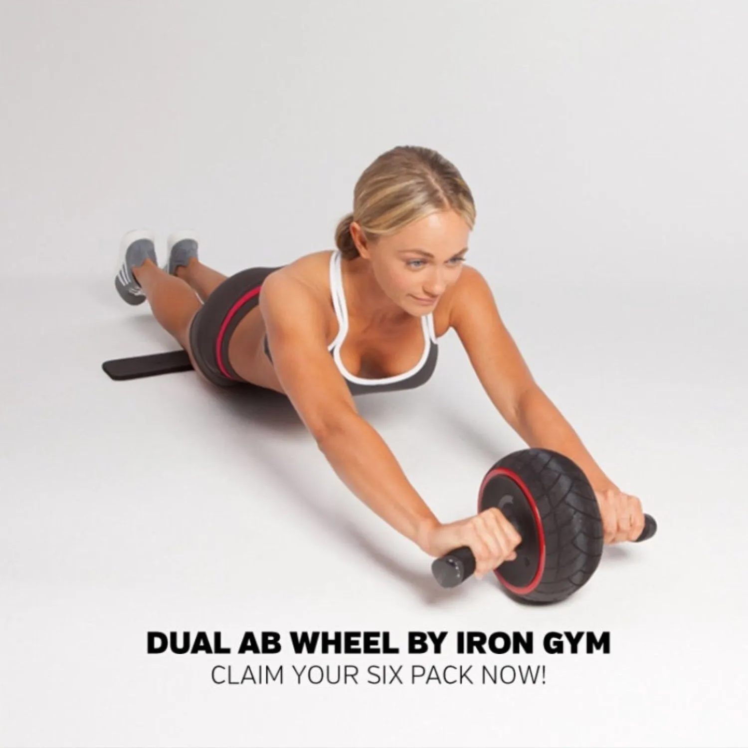 Iron Gym Dual Ab Wheel