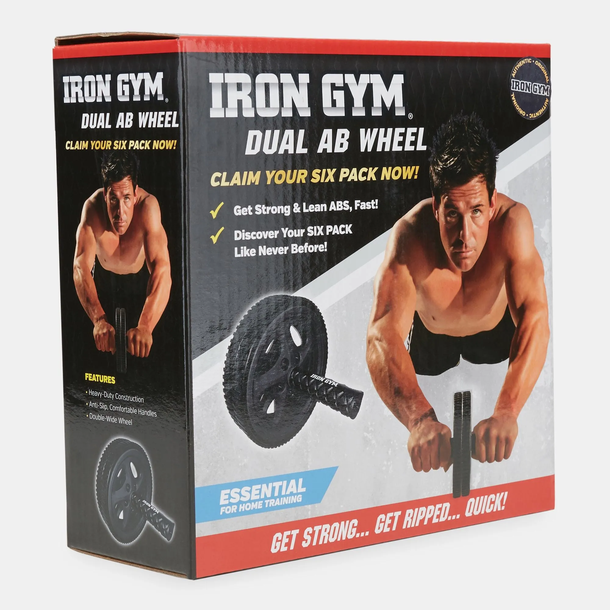 Iron Gym Dual Ab Wheel