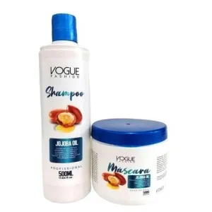 Jojoba Oil Maintenance Home Care Treatment Moisturizing 2x500 - Vogue Fashion