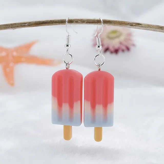 Juicy Sorbet Popsicles Earrings