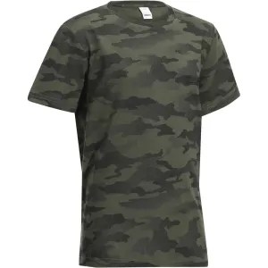 Junior Hunting Short-sleeved Cotton T-shirt - 100 island