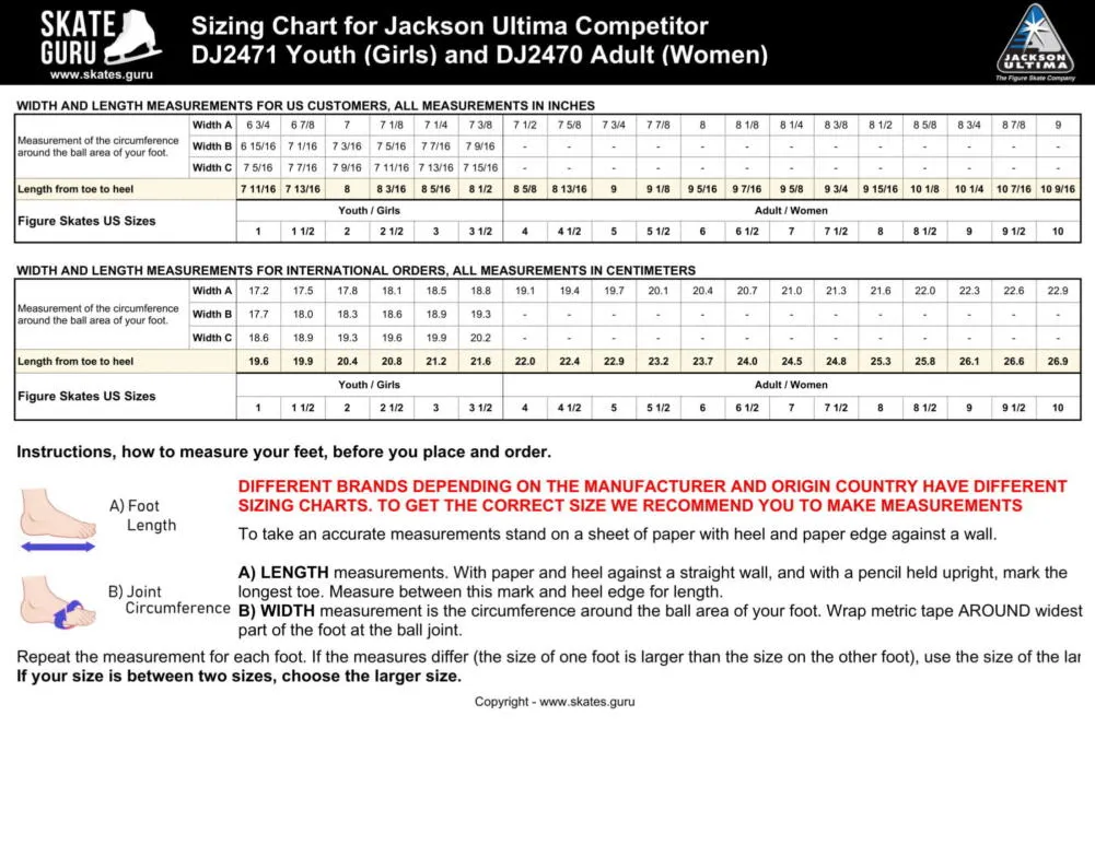 Junior Ultima Competitor Figure Skates