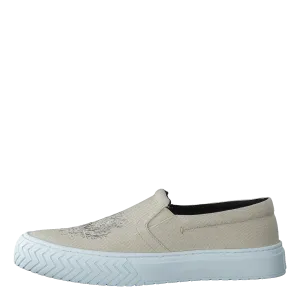 K-skate Slip On Tiger Ecru