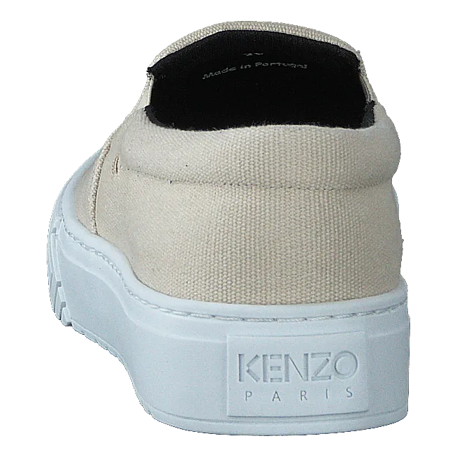K-skate Slip On Tiger Ecru