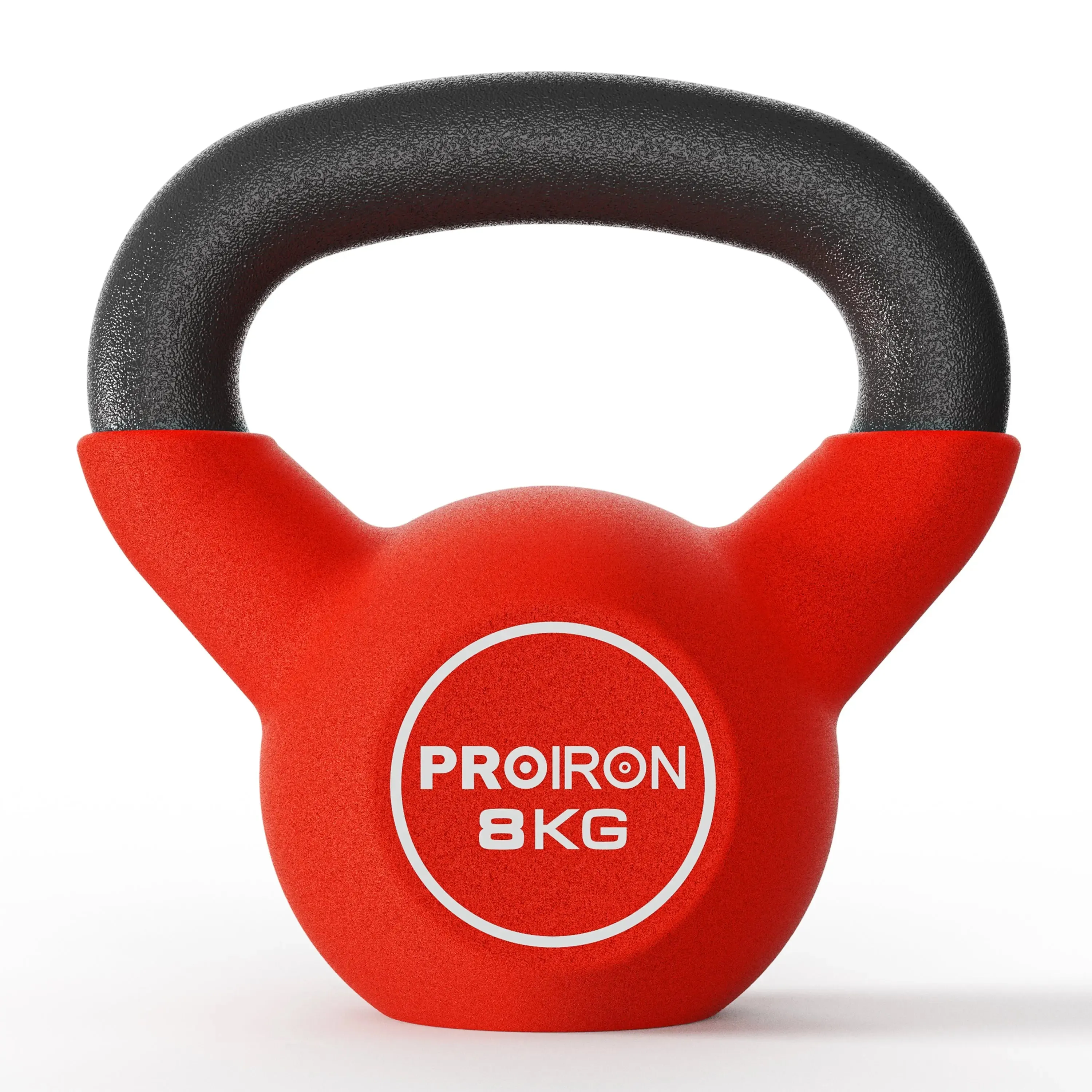 Kettlebell- Cast Iron Core with Neoprene Coated - 4/6/8/10/12/16KG