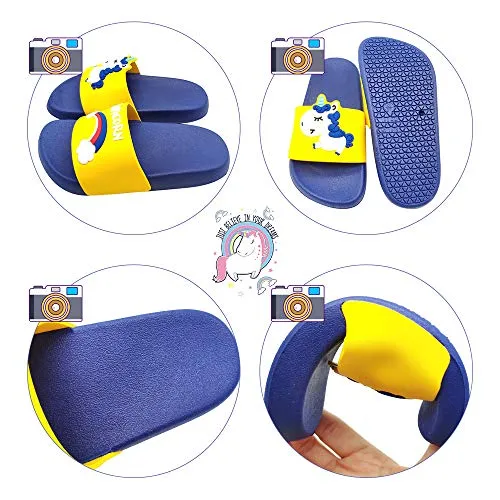 Kids Classic Cute Cartoon Lightweight Sandals (Dark Blue)