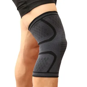 Knee Support Brace Fitness Running Cycling Elastic Nylon Sport Compression Knee Pad Brace for Basketball Volleyball, etc.