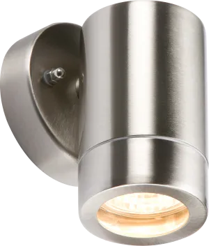 Knightsbridge WALL1L 230V IP65 Lightweight Stainless Steel Fixed GU10 35W Fitting