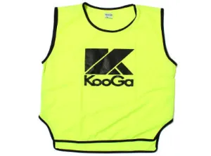 KOOGA JUNIOR RUGBY TRAINING/TEAMWEAR BIBS YELLOW