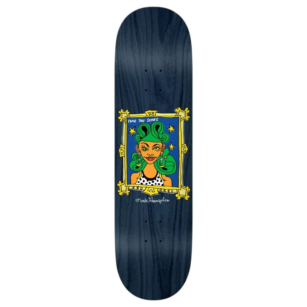Krooked Gonz Fear x Venom Custom Complete Skateboard - 8.5"