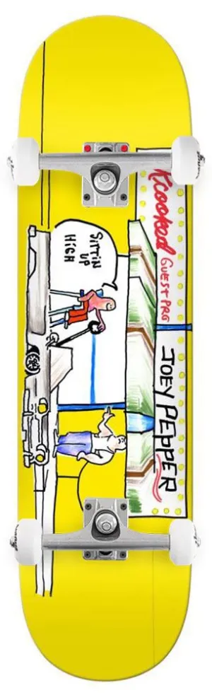 Krooked Guest Joey Pepper Guest Pro Custom Complete Skateboard - 8.25"