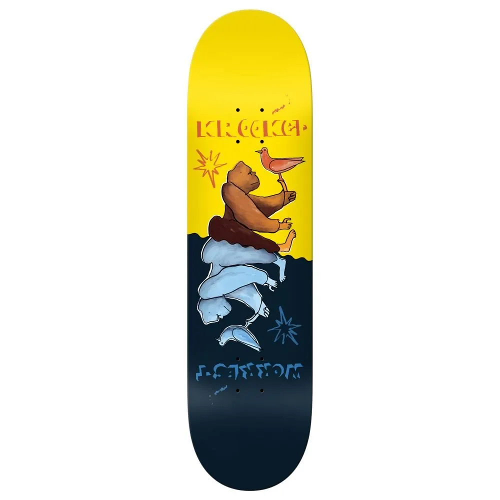 Krooked Pro Worrest Gorilla TT Slick Custom Complete Skateboard - 8.3"