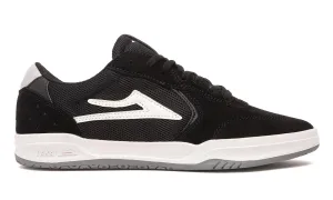 Lakai Atlantic Shoes Black/Light Grey Suede