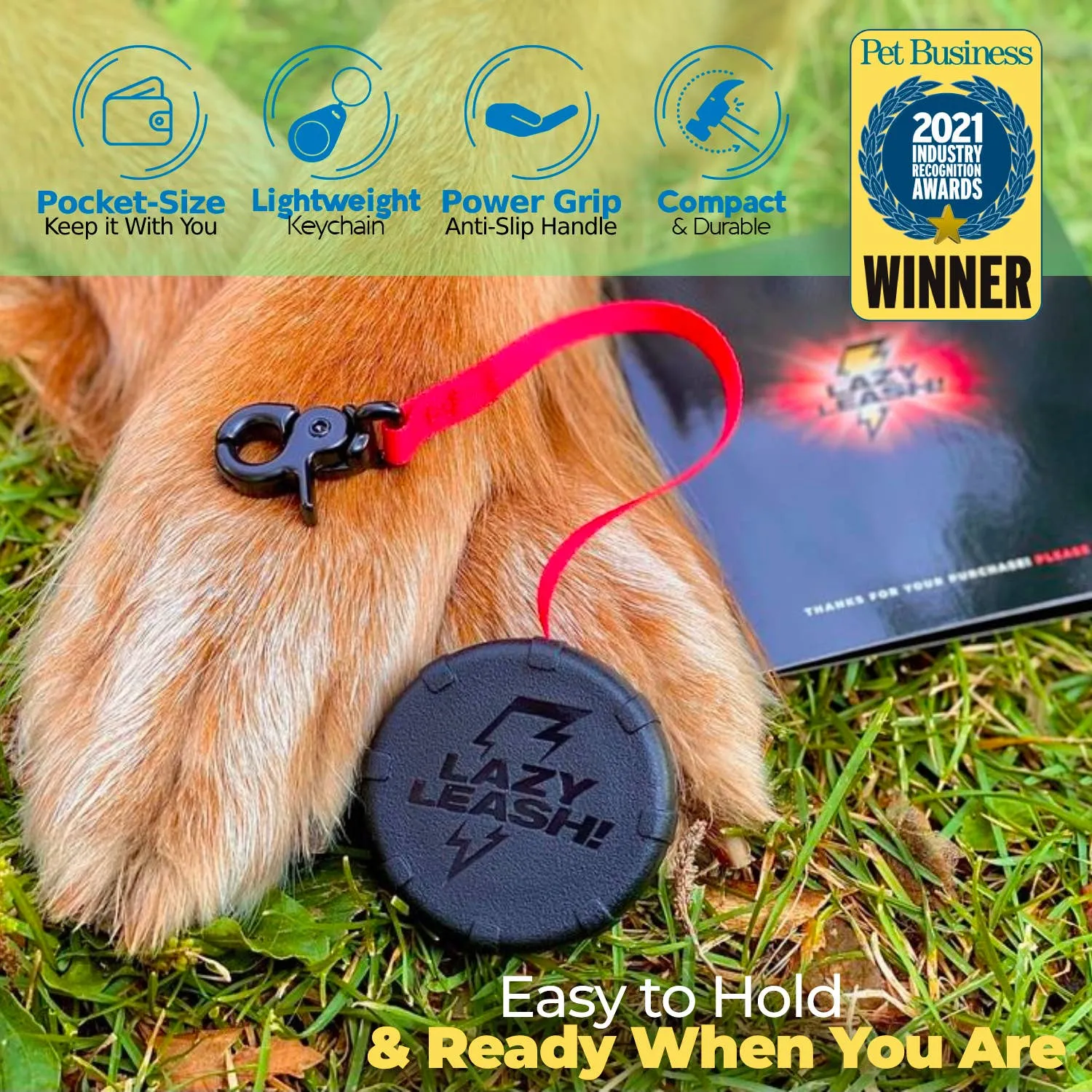 Lazy Leash! - LAZY LEASH! ⚡️ Mini Power Leash!