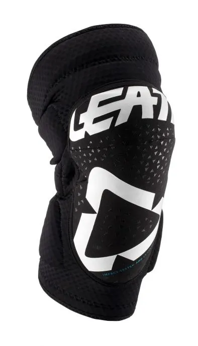 LEATT KNEE GUARD 3DF 5.0 ZIP [WHITE/BLACK] 2019