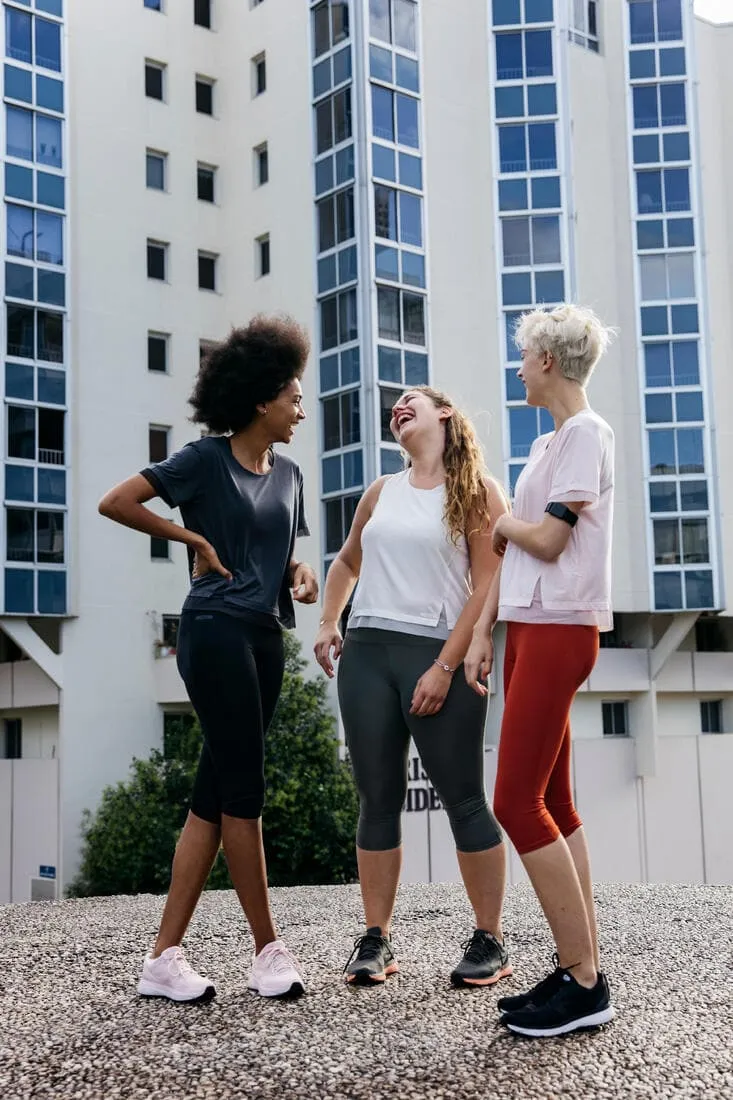 Legging court running femme - Support