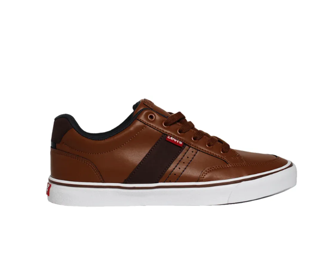 Levi's Men's Turner 2.0 Casual Fashion Sneakers Recycled Vegan Leather