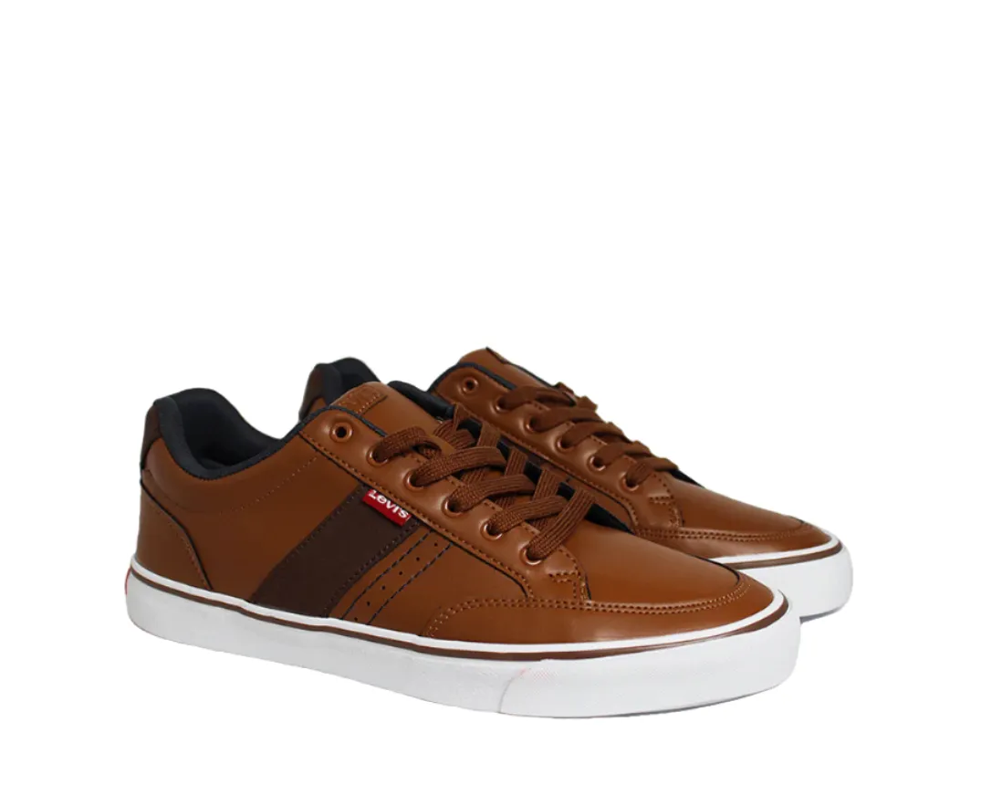 Levi's Men's Turner 2.0 Casual Fashion Sneakers Recycled Vegan Leather